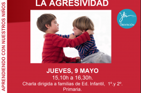 Próxima charla Escuela de Padres – Ed. Infantil y 1º-2º Primaria