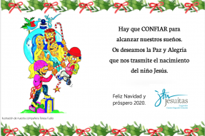 OS DESEAMOS UNA FELIZ NAVIDAD Y BUEN 2020!!