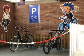Nuevo parking para bicis en Infantil y Primaria